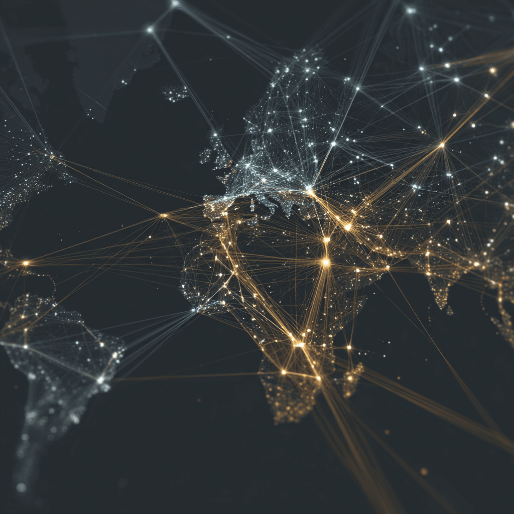 Abstract network cartography